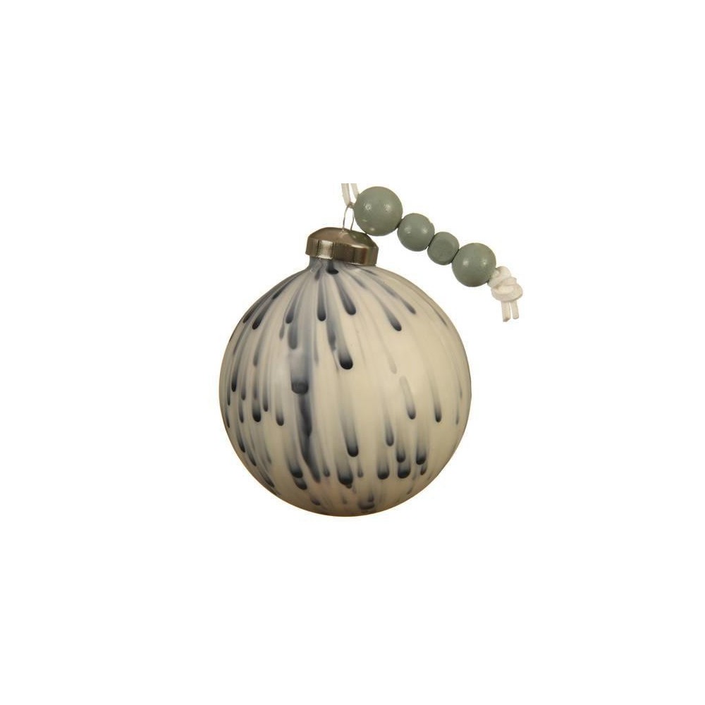 SFERA 8CM NIGHT BLUE EFFETTO MARMO